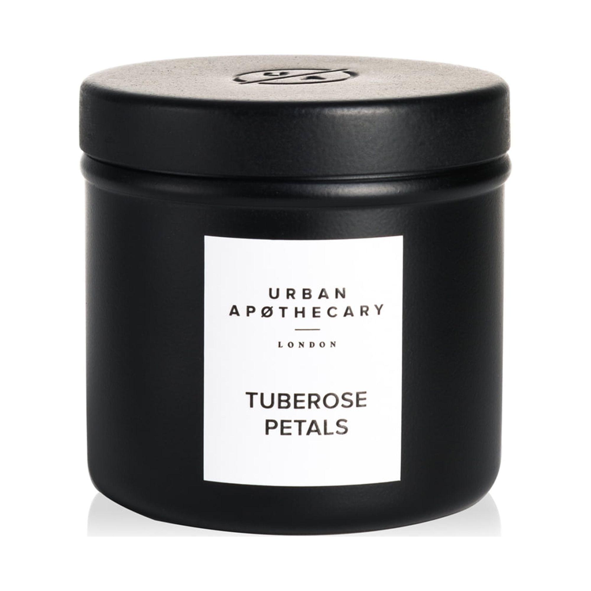 Tuberose Petals Luxury Black Soy Scented Candle 6.2 Oz