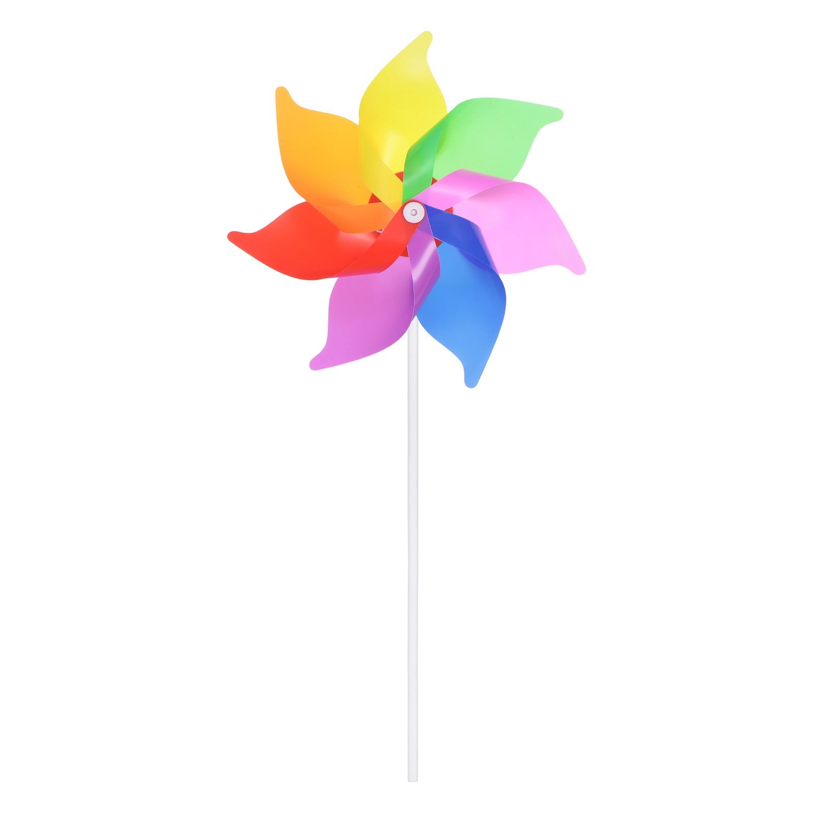 15.9 Inch Rainbow PVC and Fiberglass Wind Spinner