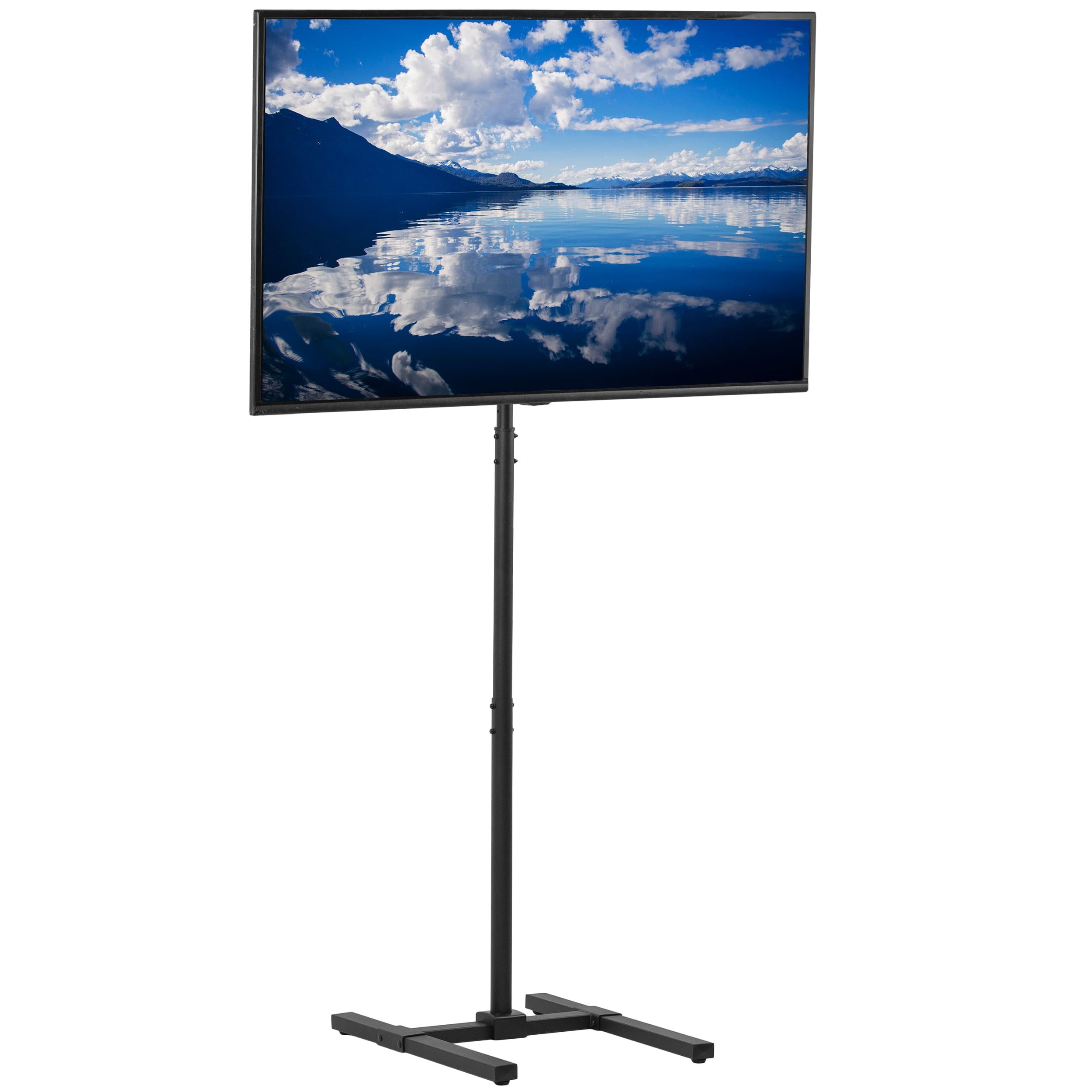 Extra Tall Black TV Floor Stand for 13" to 50" Screens