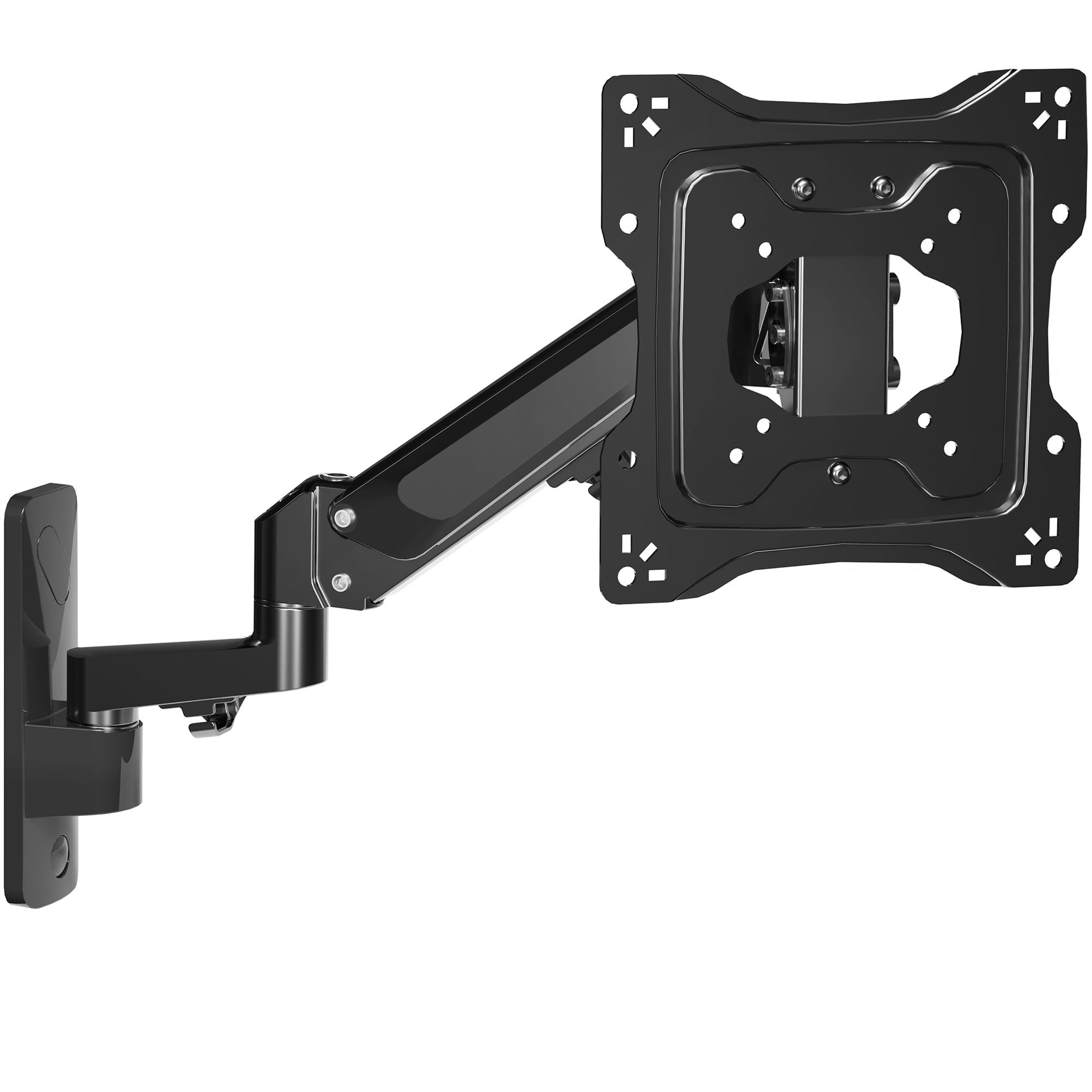 Premium Black Aluminum Full-Motion TV Wall Mount for 23-43 inch Screens