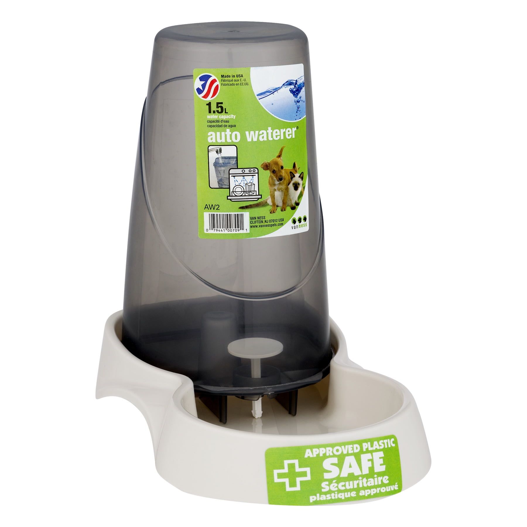 Van Ness 1.5L BPA-Free Auto Waterer for Pets