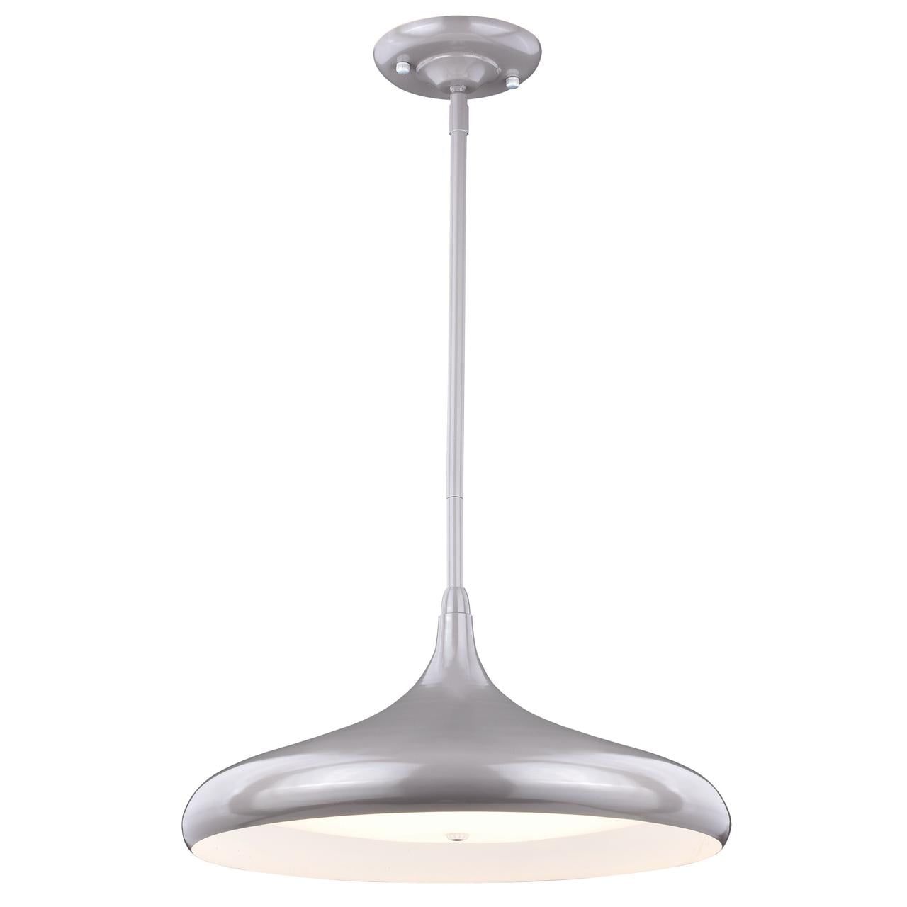 Taupe Modern Rain Drop LED Pendant with Motion Sensor