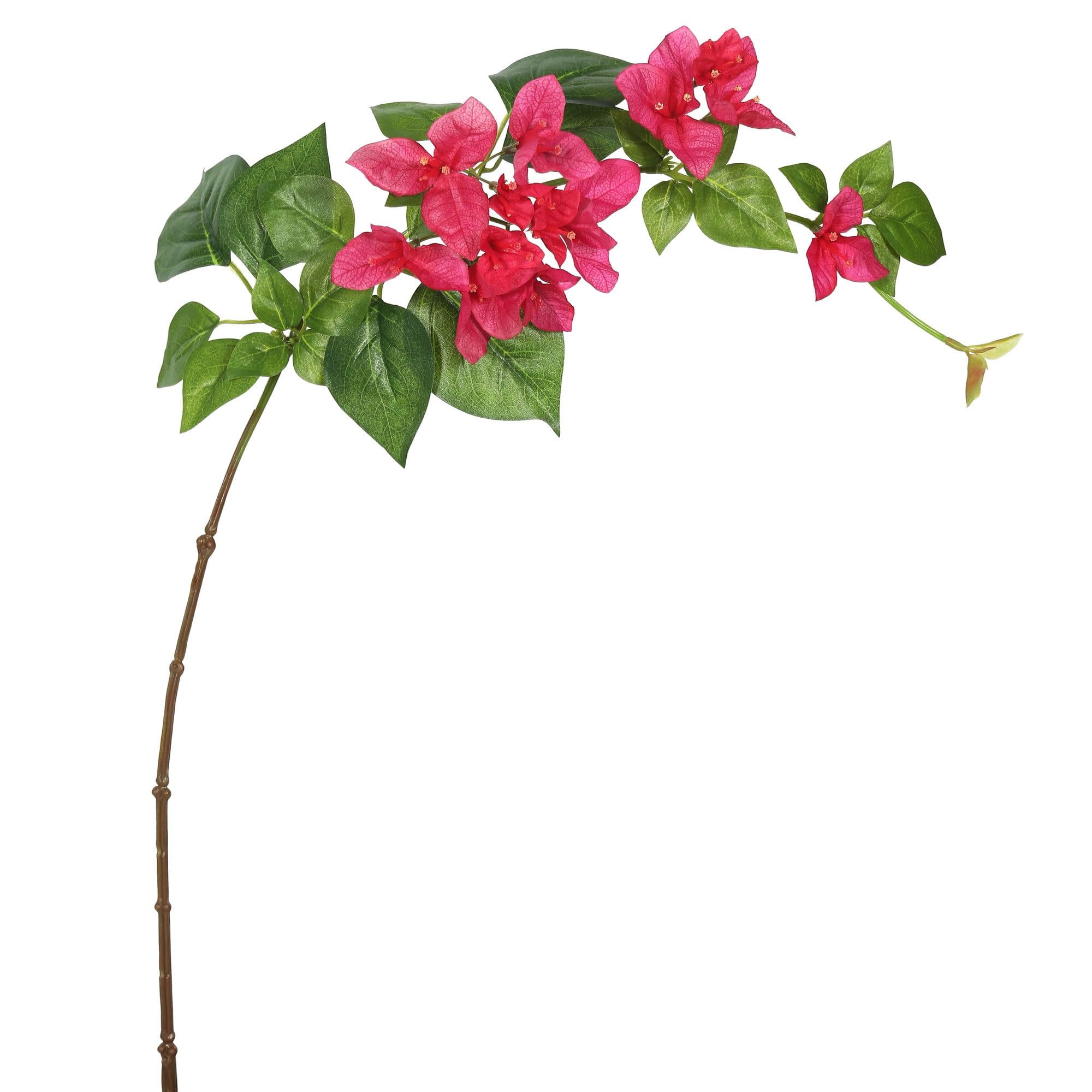 Fuchsia Bougainvillea 31" Artificial Floral Outdoor Arrangement, Set of 3