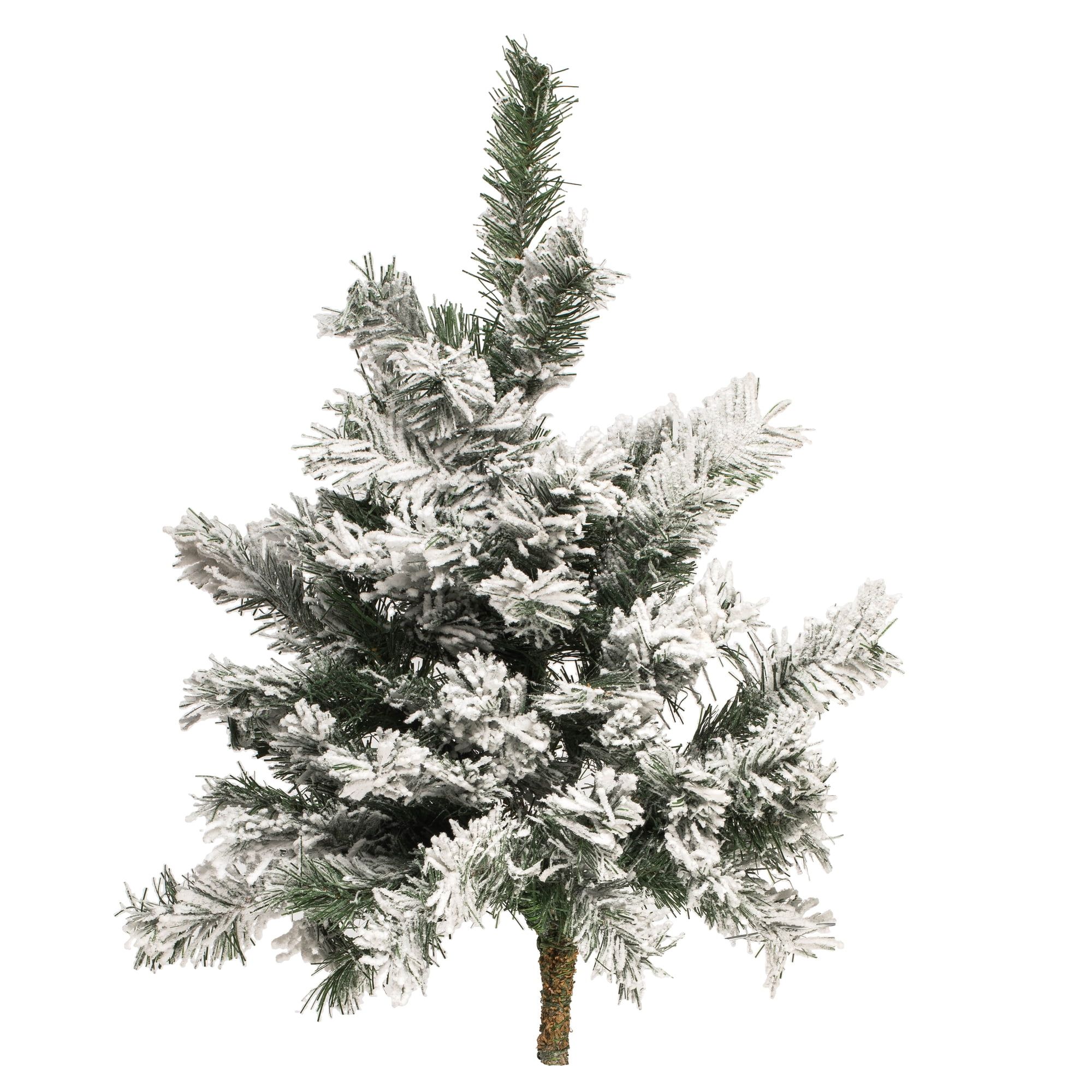 Flocked Alaskan Pine 36" Artificial Christmas Door Swag