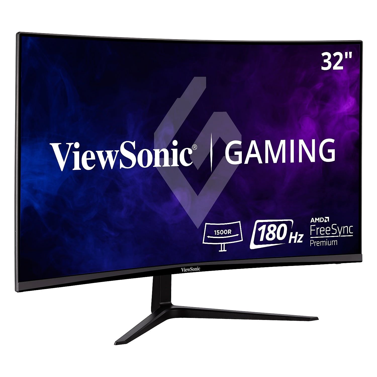 32" Black Curved LED Gaming Monitor with Speakers