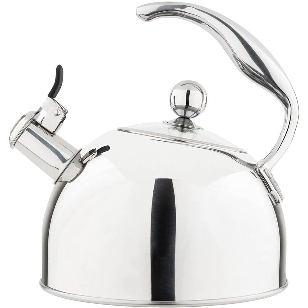 Viking 2.6-Quart Mirror Finish Stainless Steel Whistling Kettle