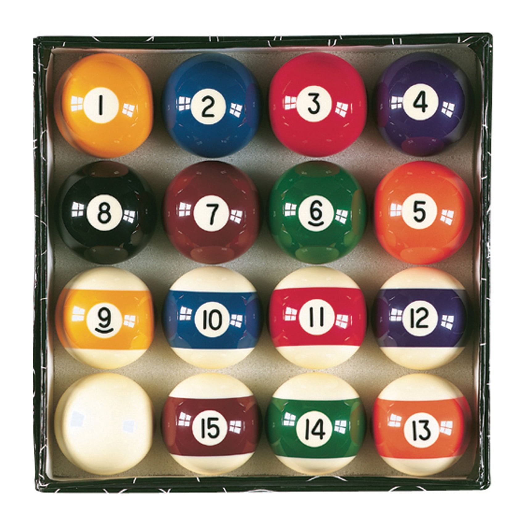 Viper Regulation Size Solid Resin 16-Piece Pool Ball Set