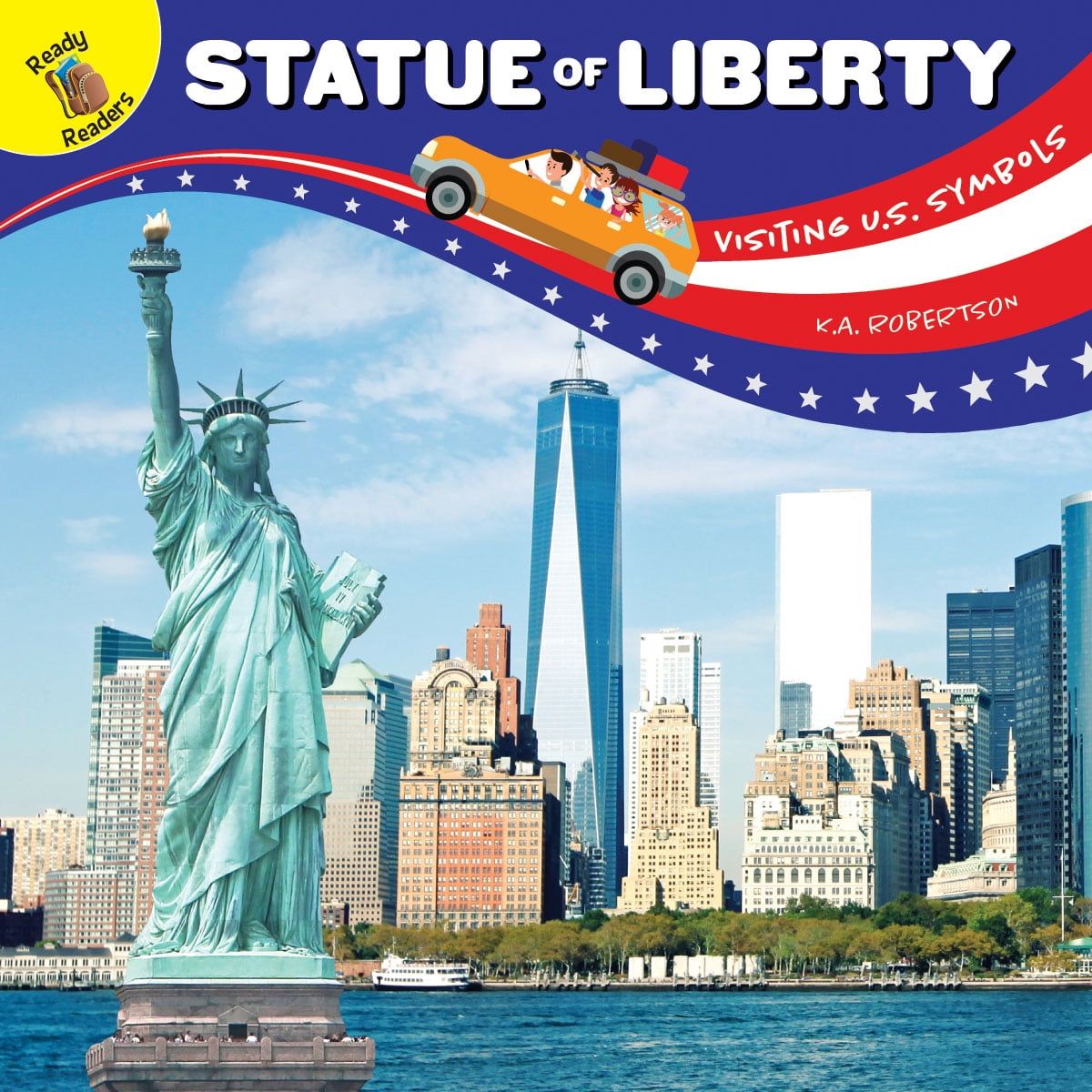 Visiting U.S. Symbols: Statue of Liberty Kids' Paperback Book