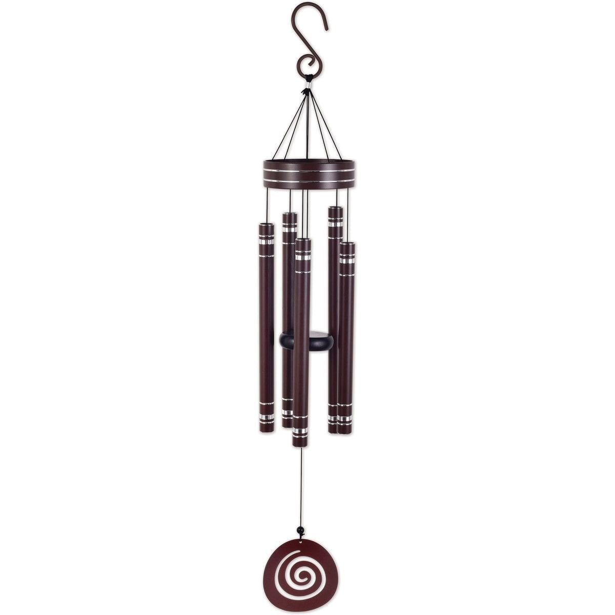 Galaxy Brown 36" Aluminum and Wood Wind Chime