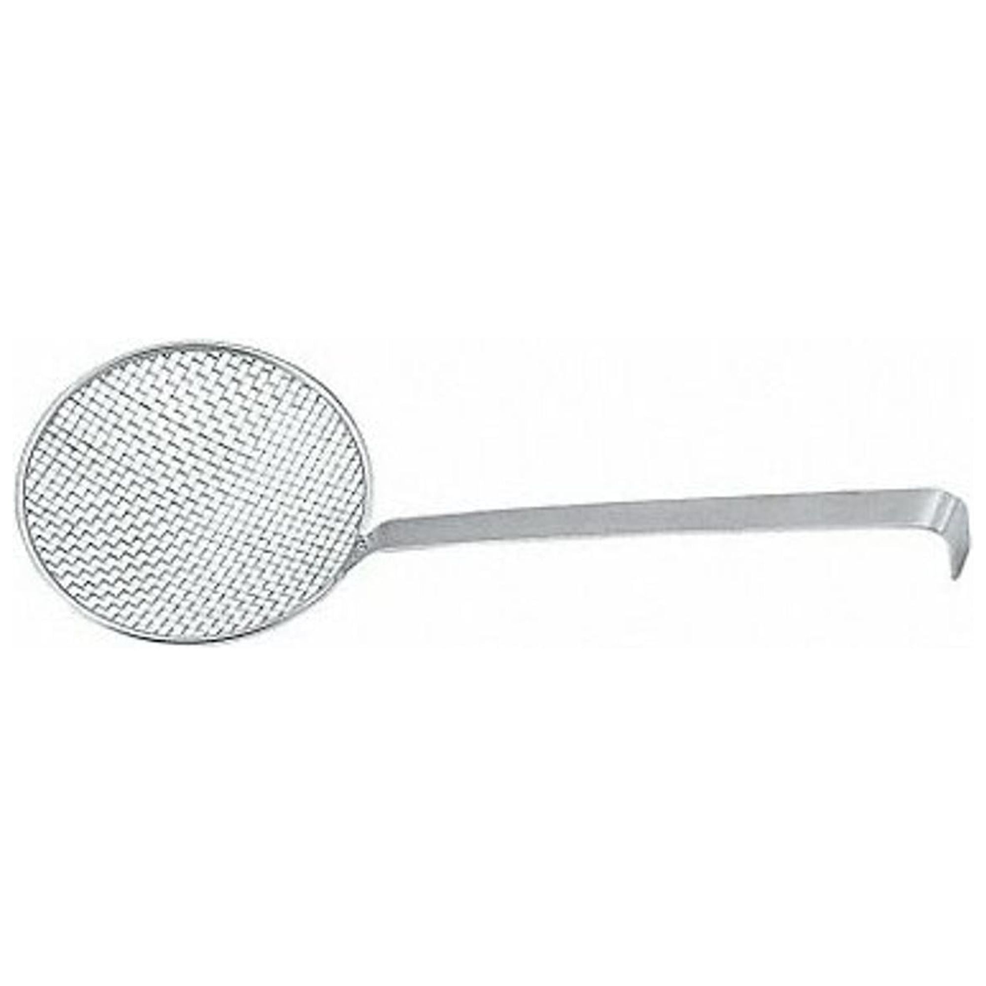 Heavy-Duty Stainless Steel 6.5" Round Mesh Skimmer