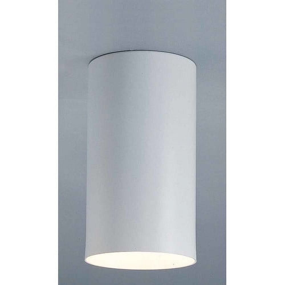 Aurora Minimalist White 8" Modern Flush Mount Ceiling Light