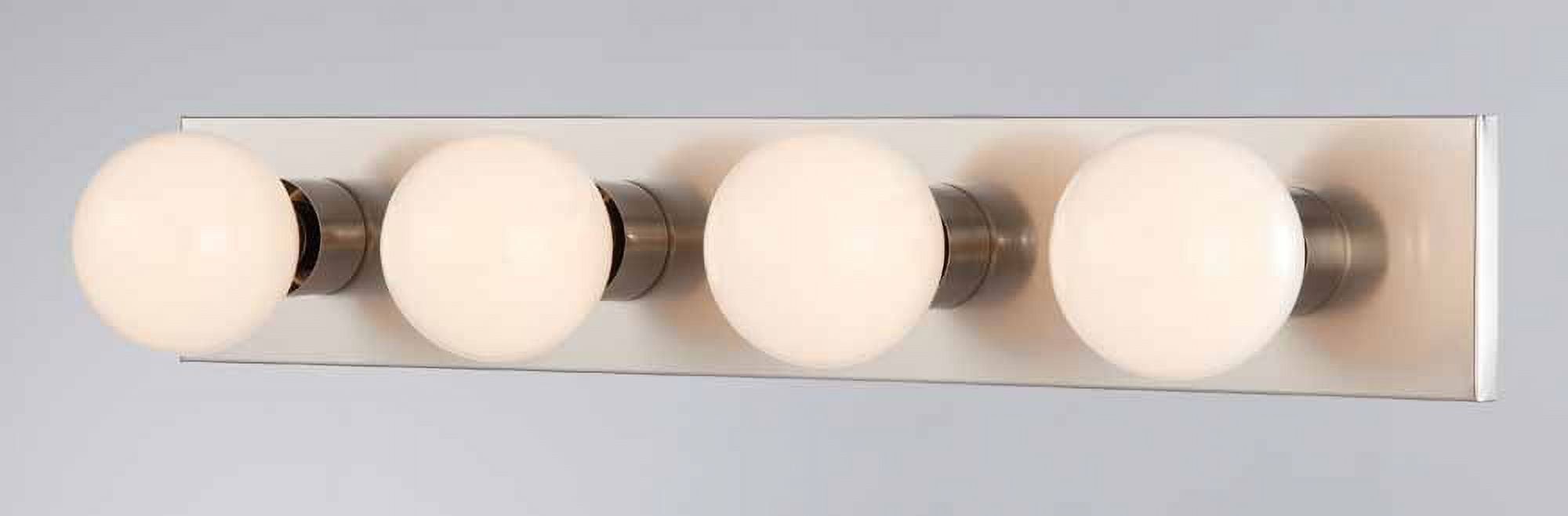 Brushed Nickel 24" Modern Bathroom Vanity Light