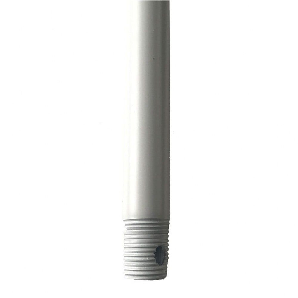 72 Inch Matte White Steel Ceiling Fan Downrod