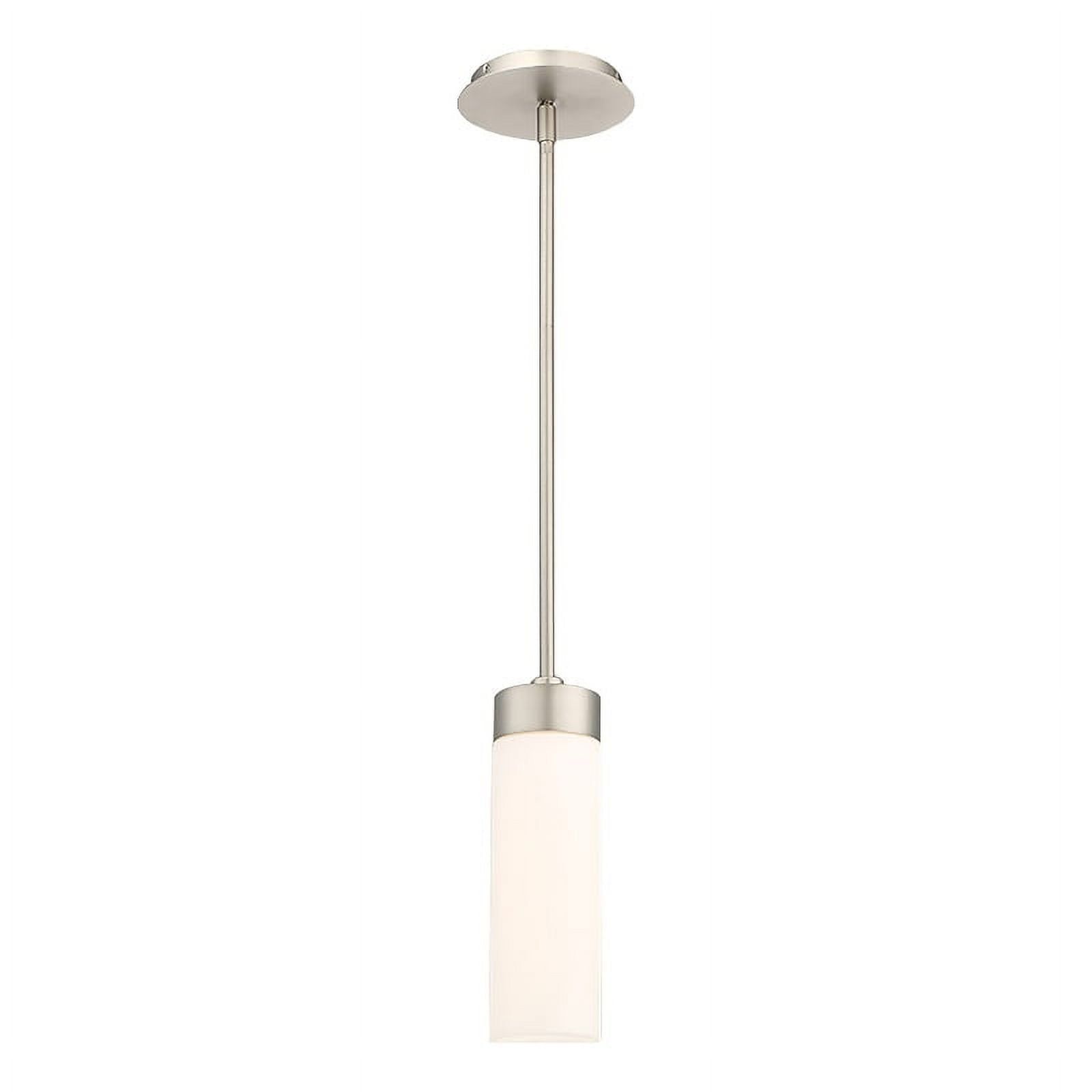 Elementum 11" Satin Nickel LED Indoor/Outdoor Pendant