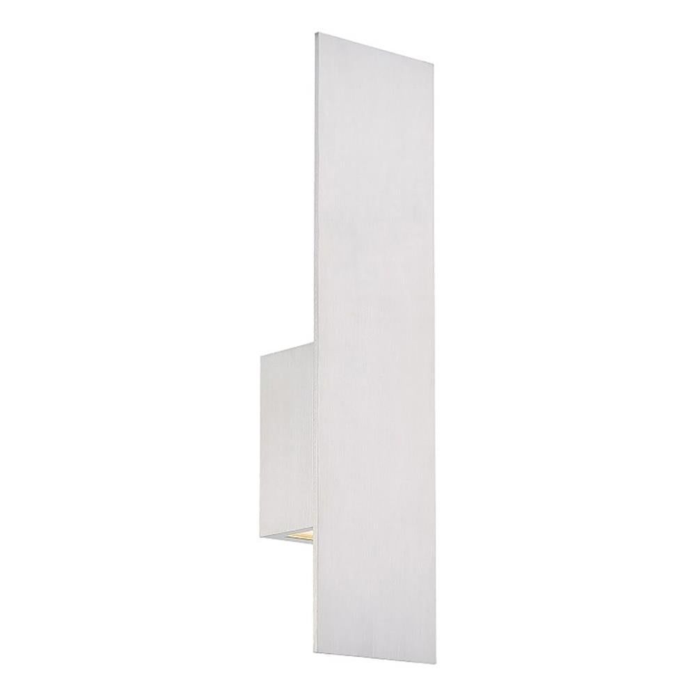 Sleek 20" Brushed Aluminum LED Wall Sconce - Dimmable and Energy Star