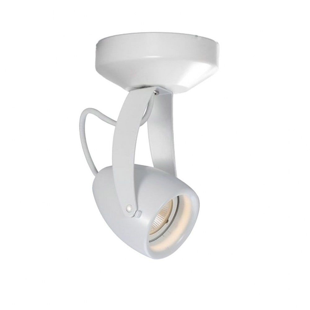 Lucio Modern White Aluminum 7.38" LED Spotlight