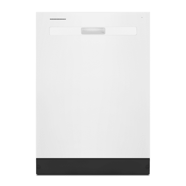 White Energy Star Quiet Top Control Dishwasher with Pocket Handle