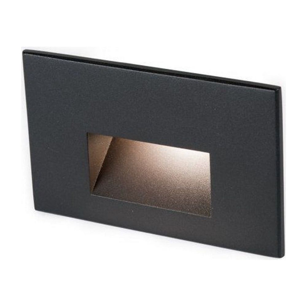 Sleek Black K-Alloy Aluminum Dimmable LED Step and Wall Light