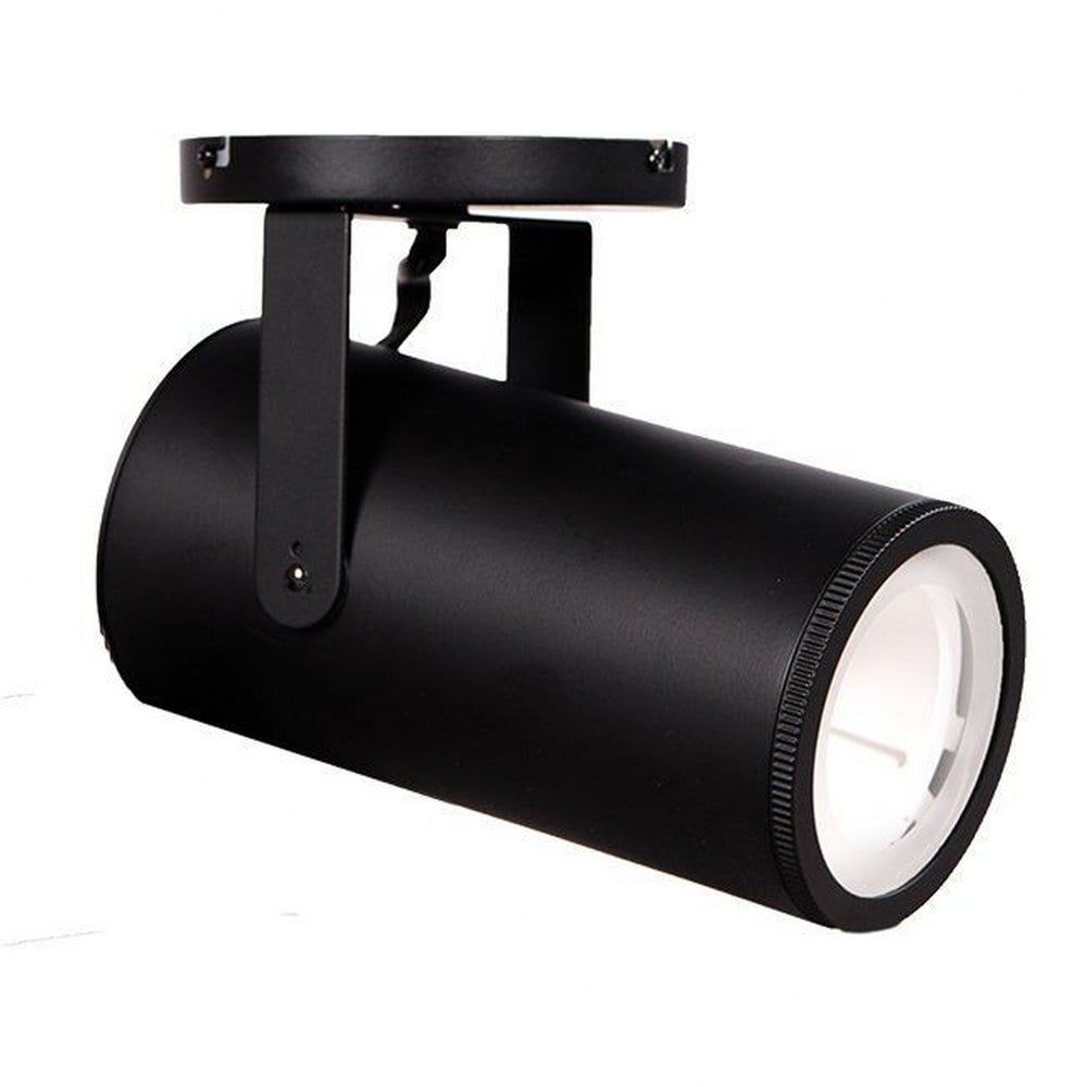 Silo X42 Contemporary Black Aluminum LED Monopoint Light