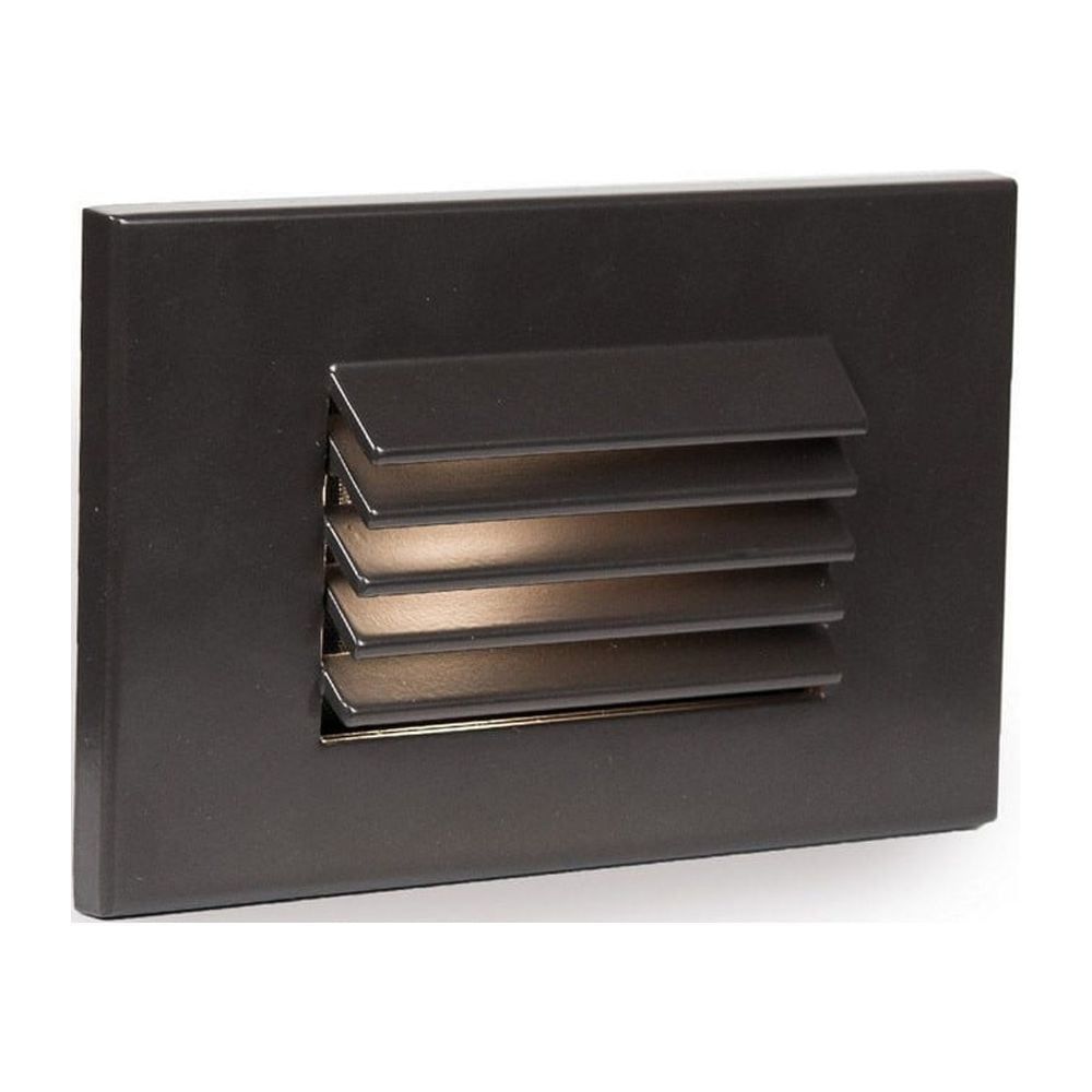Bronze Dimmable Horizontal LED Step and Wall Light