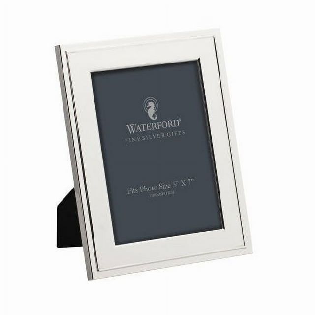 Classic Silver 5x7 Stainless Steel Tabletop Frame