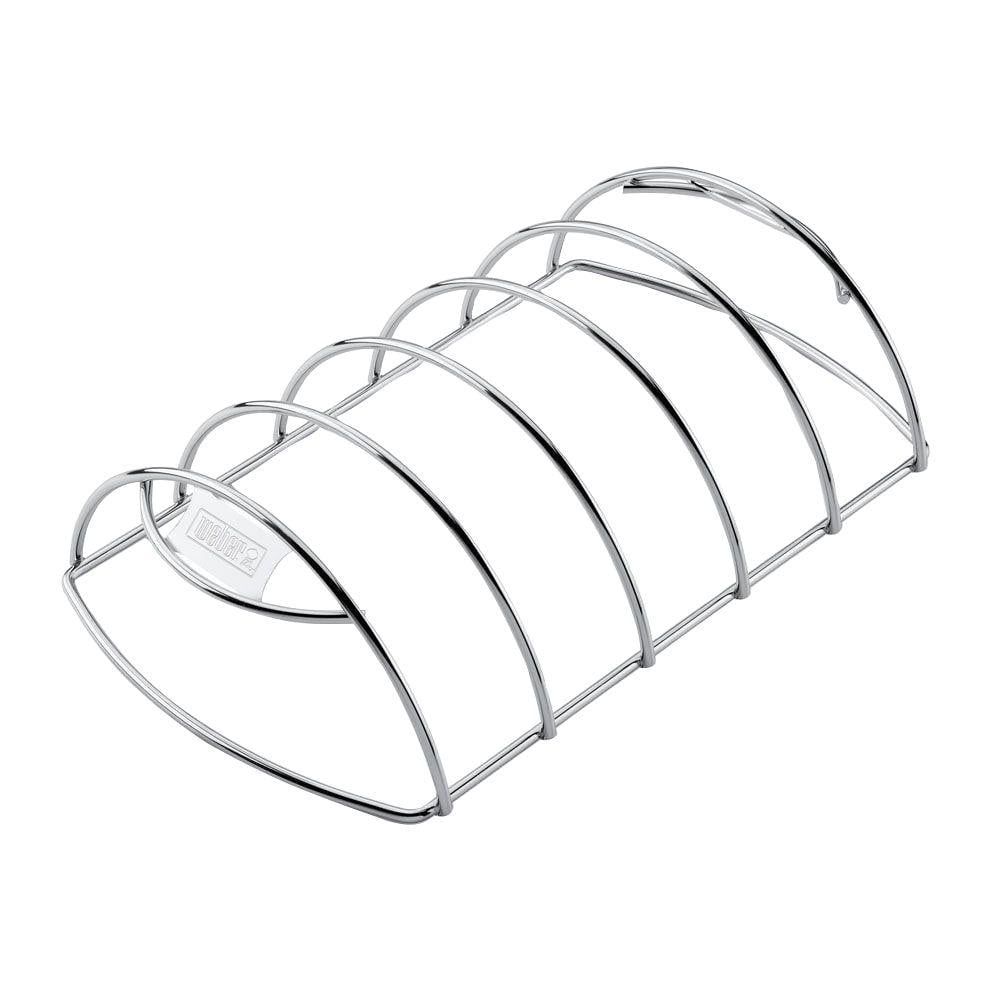 Steel Rib Rack for Barbeque Grill, Small