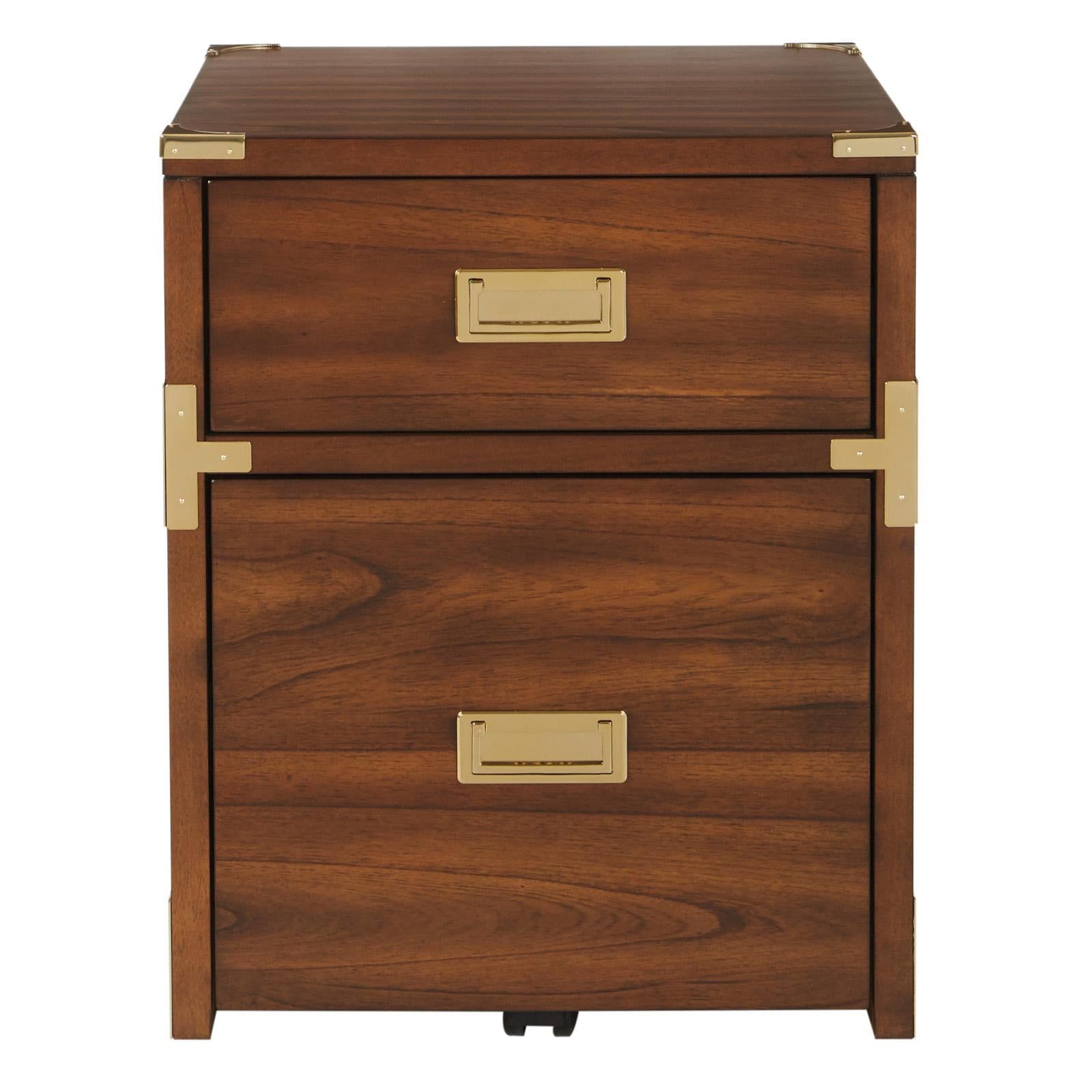 Wellington Toasted Wheat 2-Drawer Legal Size File Cabinet