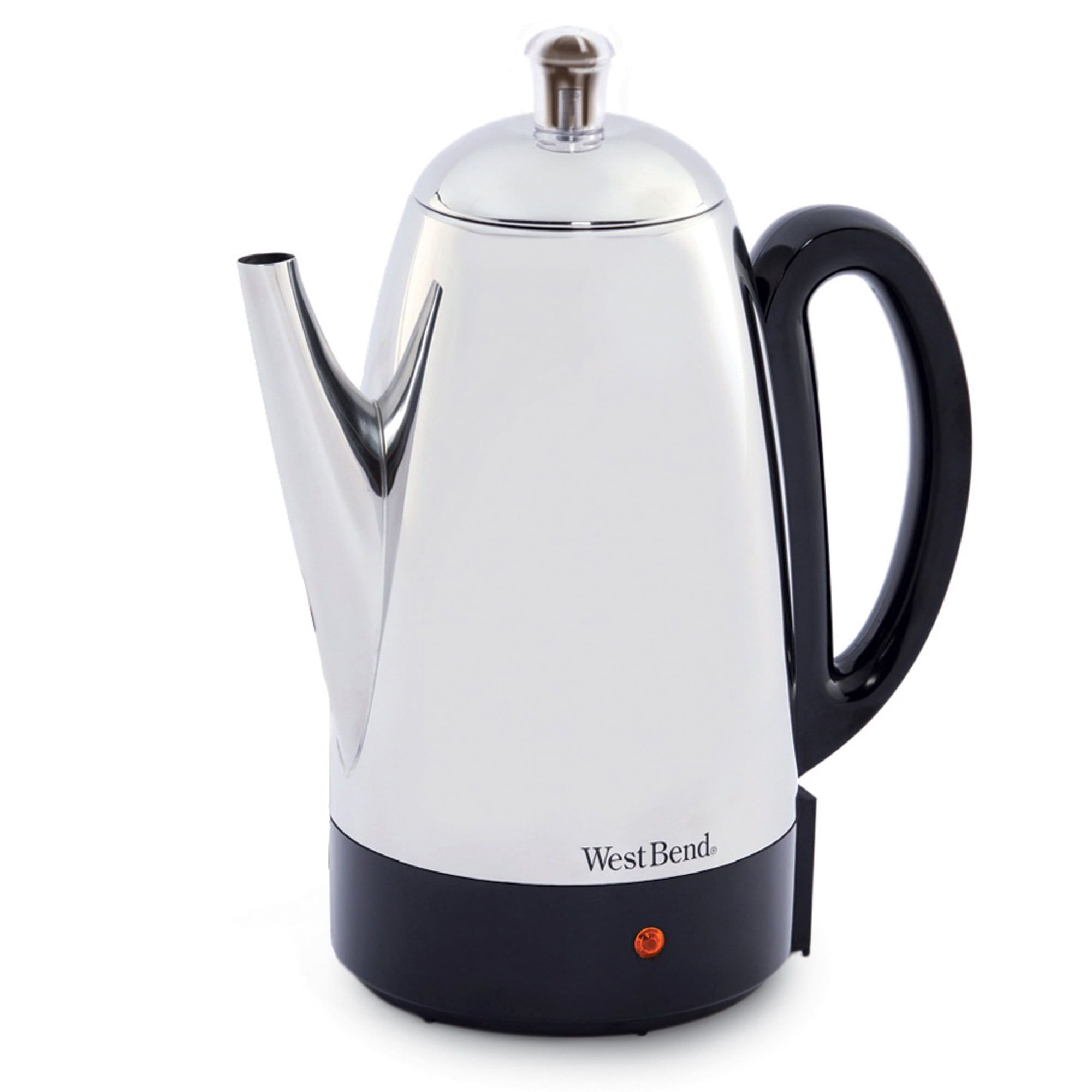 West Bend 12-Cup Stainless Steel Electric Percolator