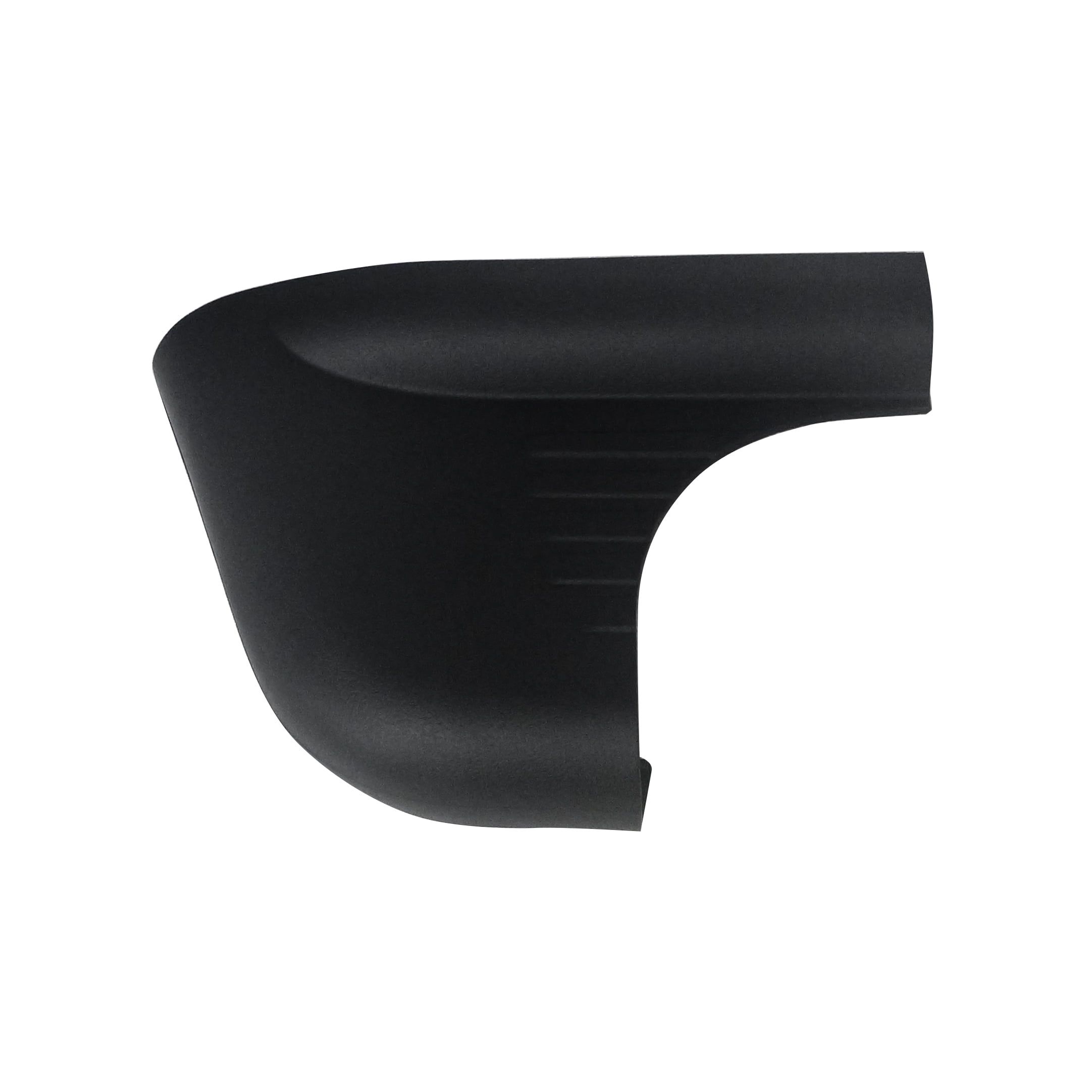 Black Molded Running Board End Cap Replacement