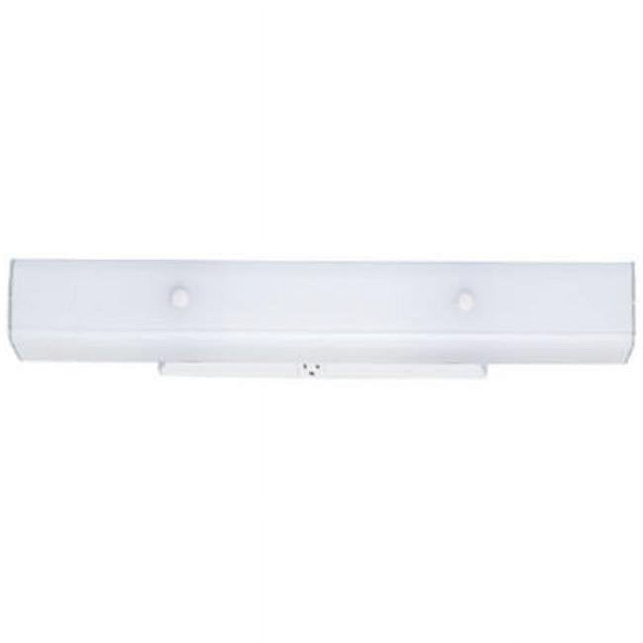 Sleek Black 4-Light Wall Fixture with White Ceramic Glass