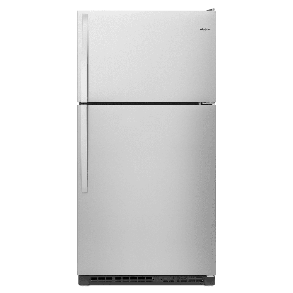 Stainless Steel 20.5 cu. ft. Top-Freezer Refrigerator with Ice Maker