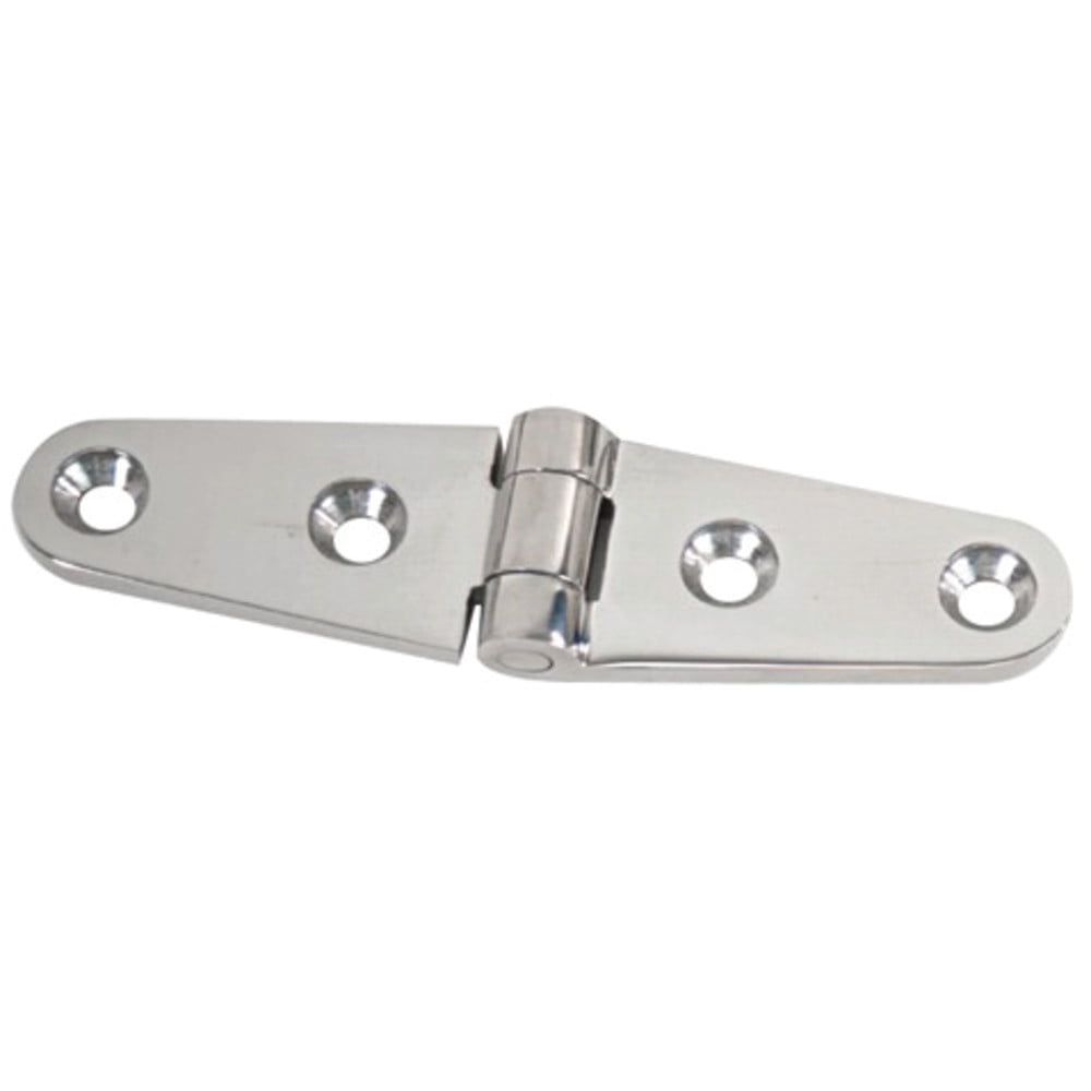 4" Marine-Grade Stainless Steel Strap Hinge