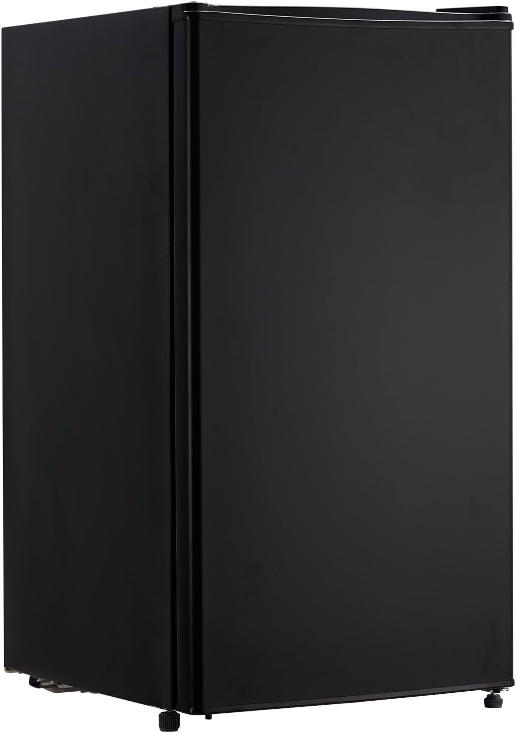 Black Compact 4.3 Cu.Ft Mini Fridge with Freezer