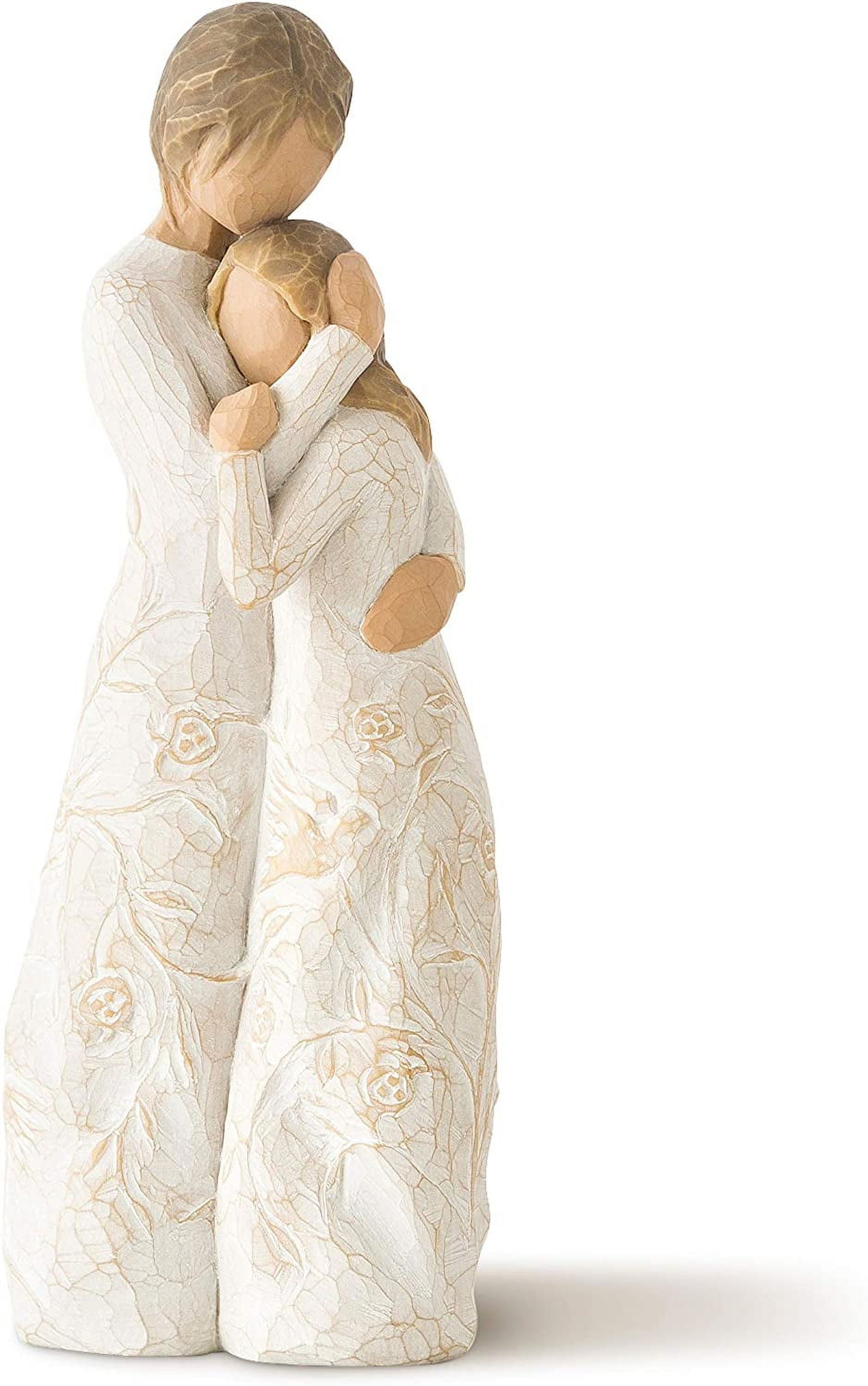 Elegant Resin Figurine with Sentimental Design