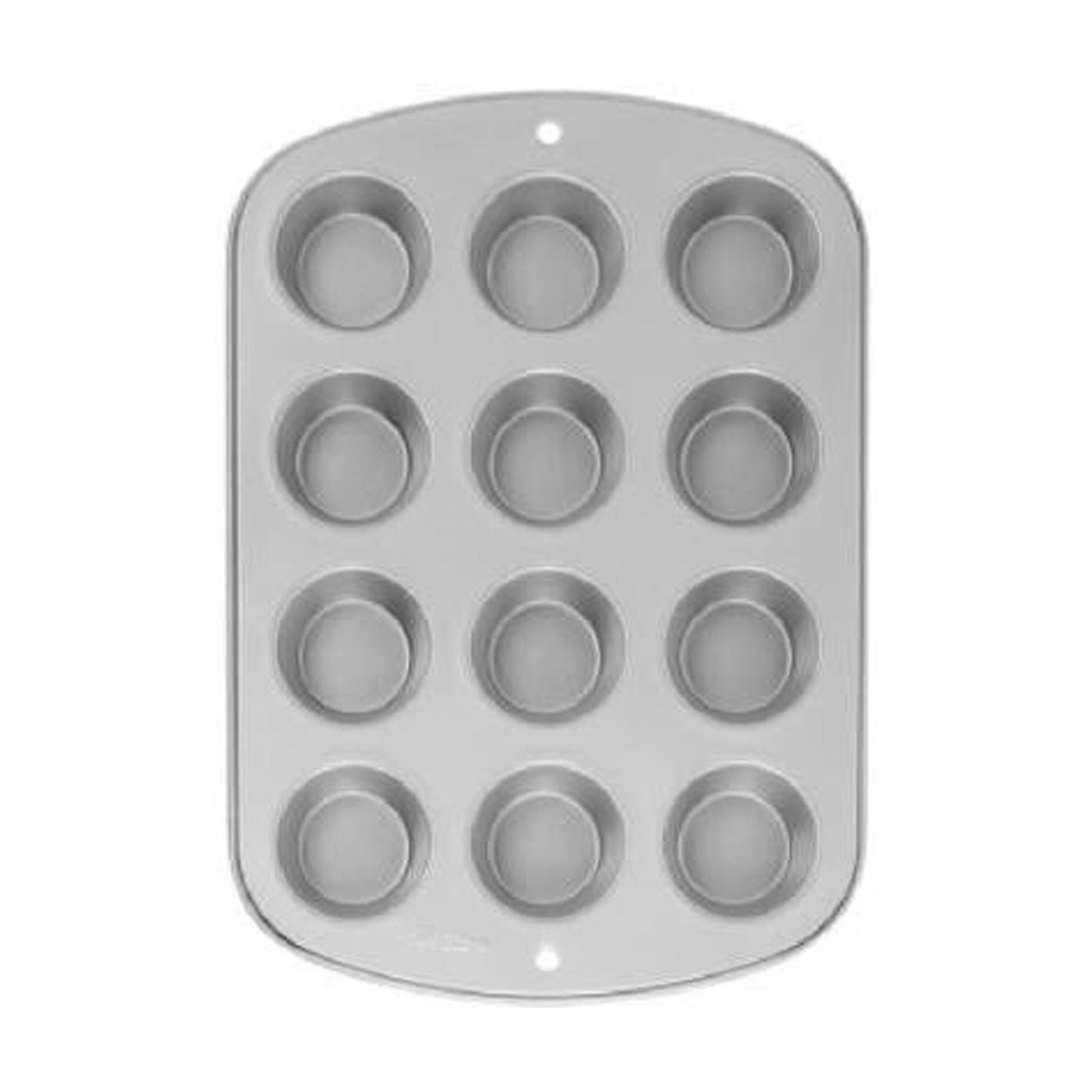 Steel Non-Stick 12-Cup Round Muffin Pan