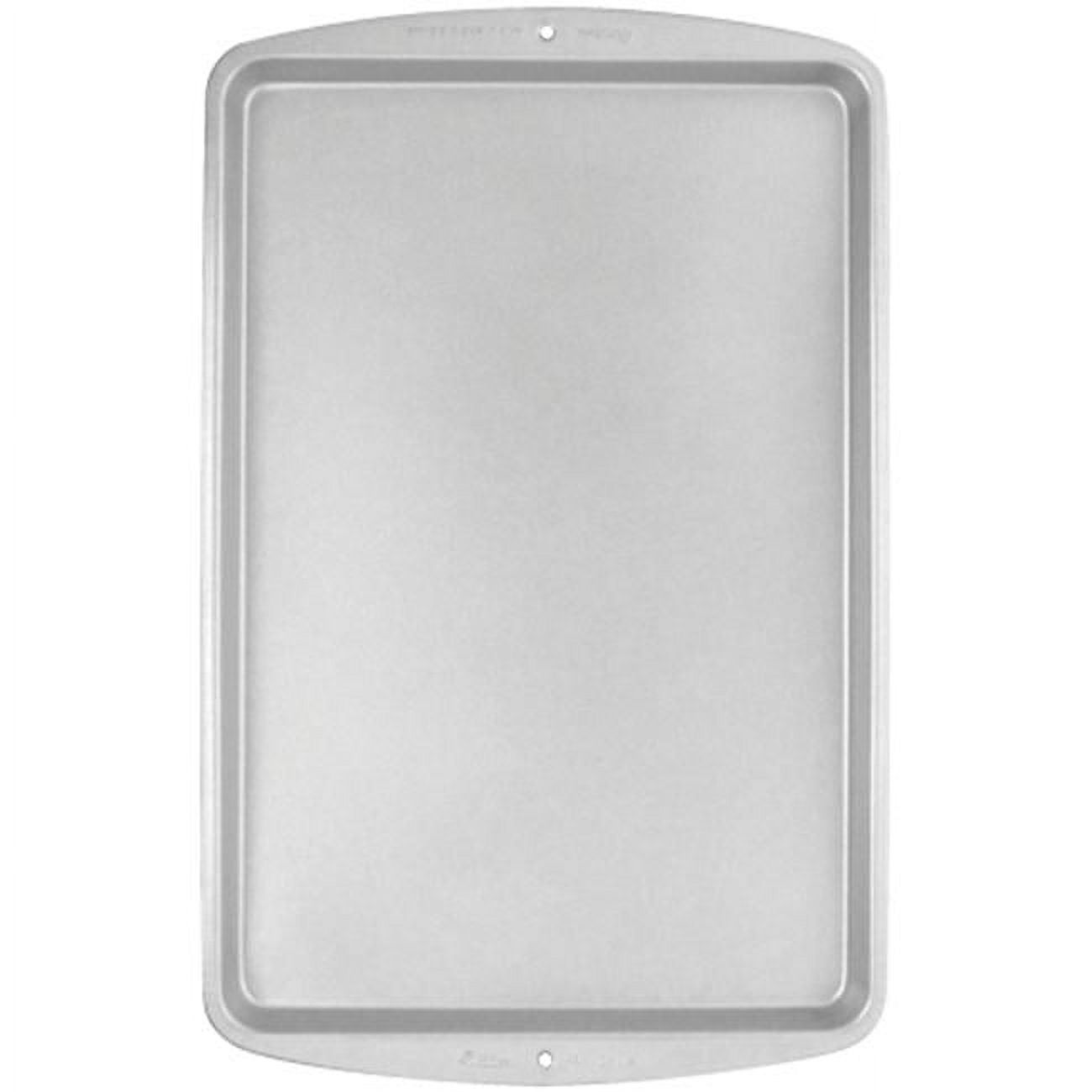 Silver Non-Stick Aluminum Cookie Sheet Pan 13.25" x 9.25"