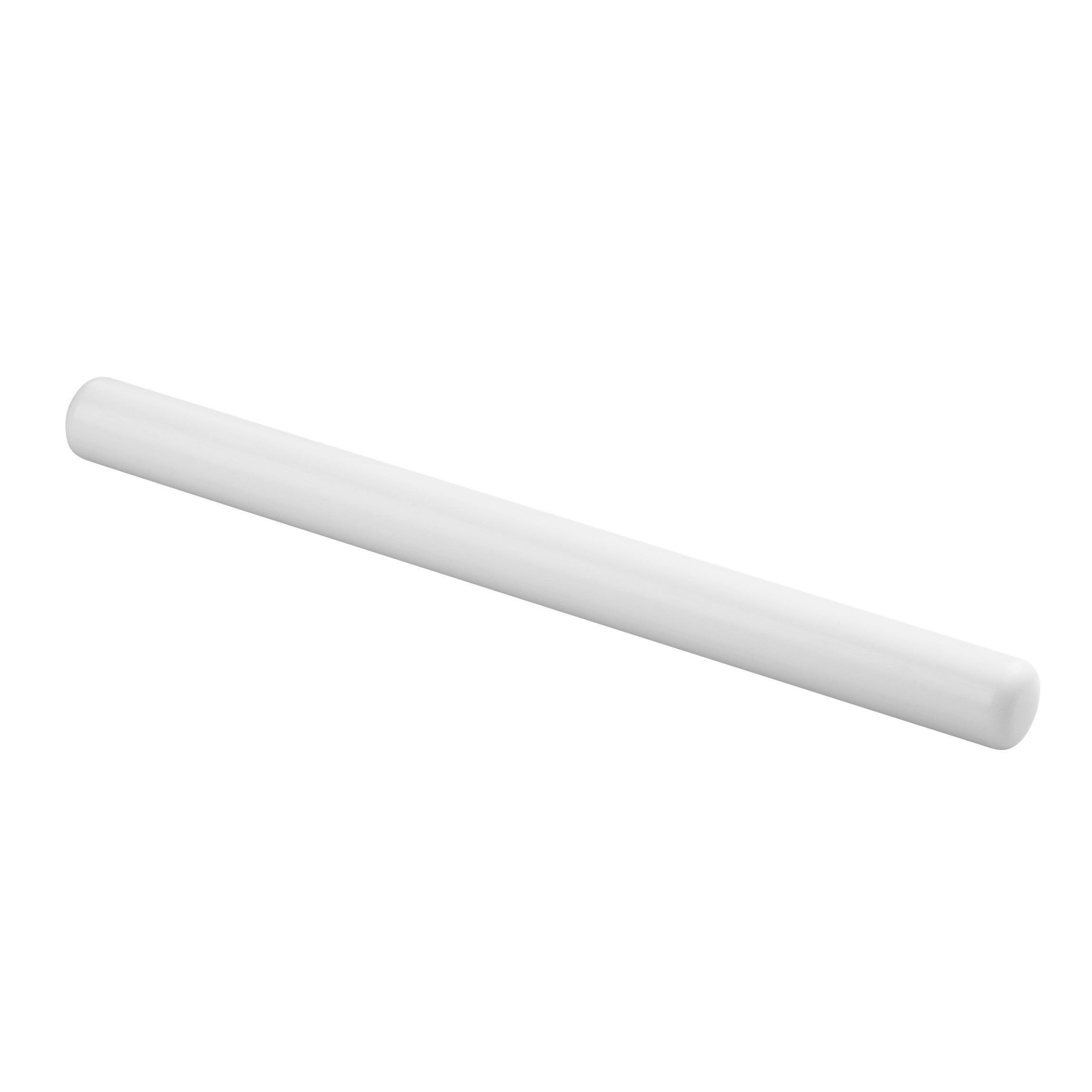 White Plastic 20-Inch Fondant Rolling Pin