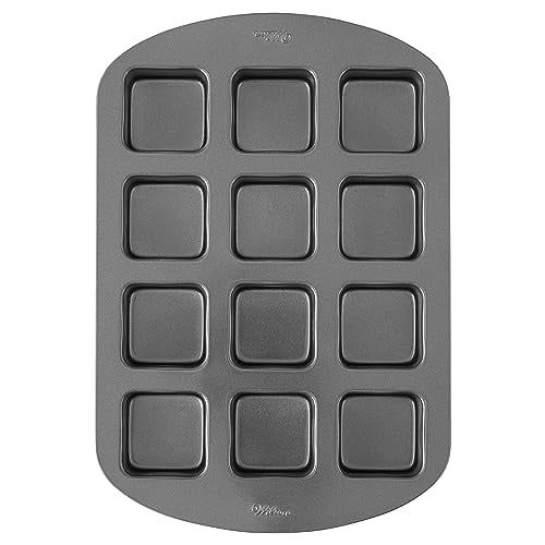 Non-Stick 12-Cavity Steel Brownie Bar Baking Pan