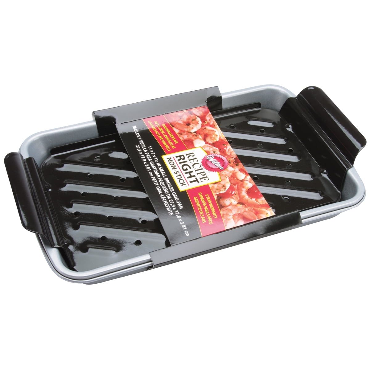 Wilton 11x7 Inch Non-Stick Aluminum Broiler Pan