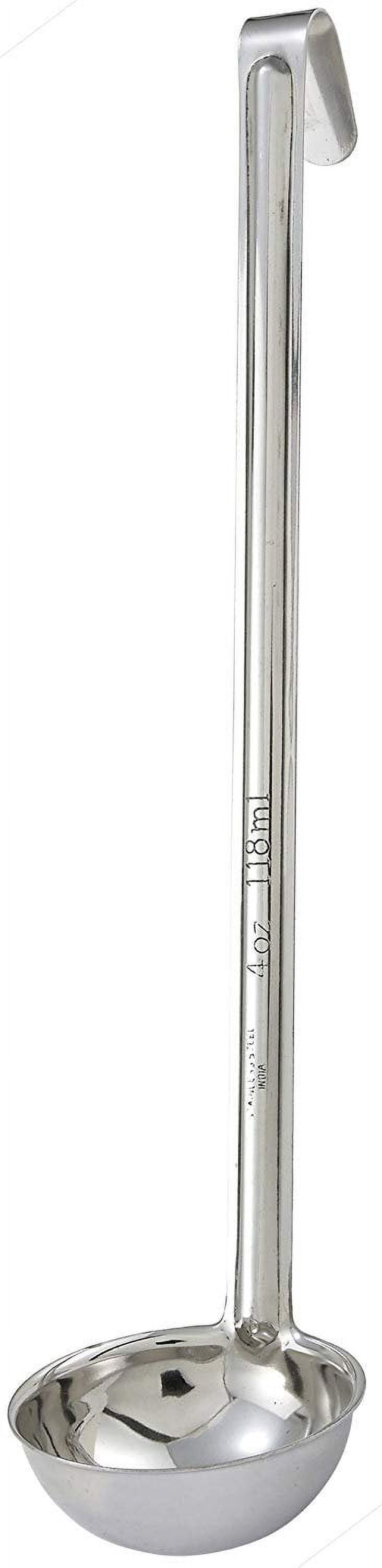 Stainless Steel 6-Ounce Soup Ladle with Long Handle