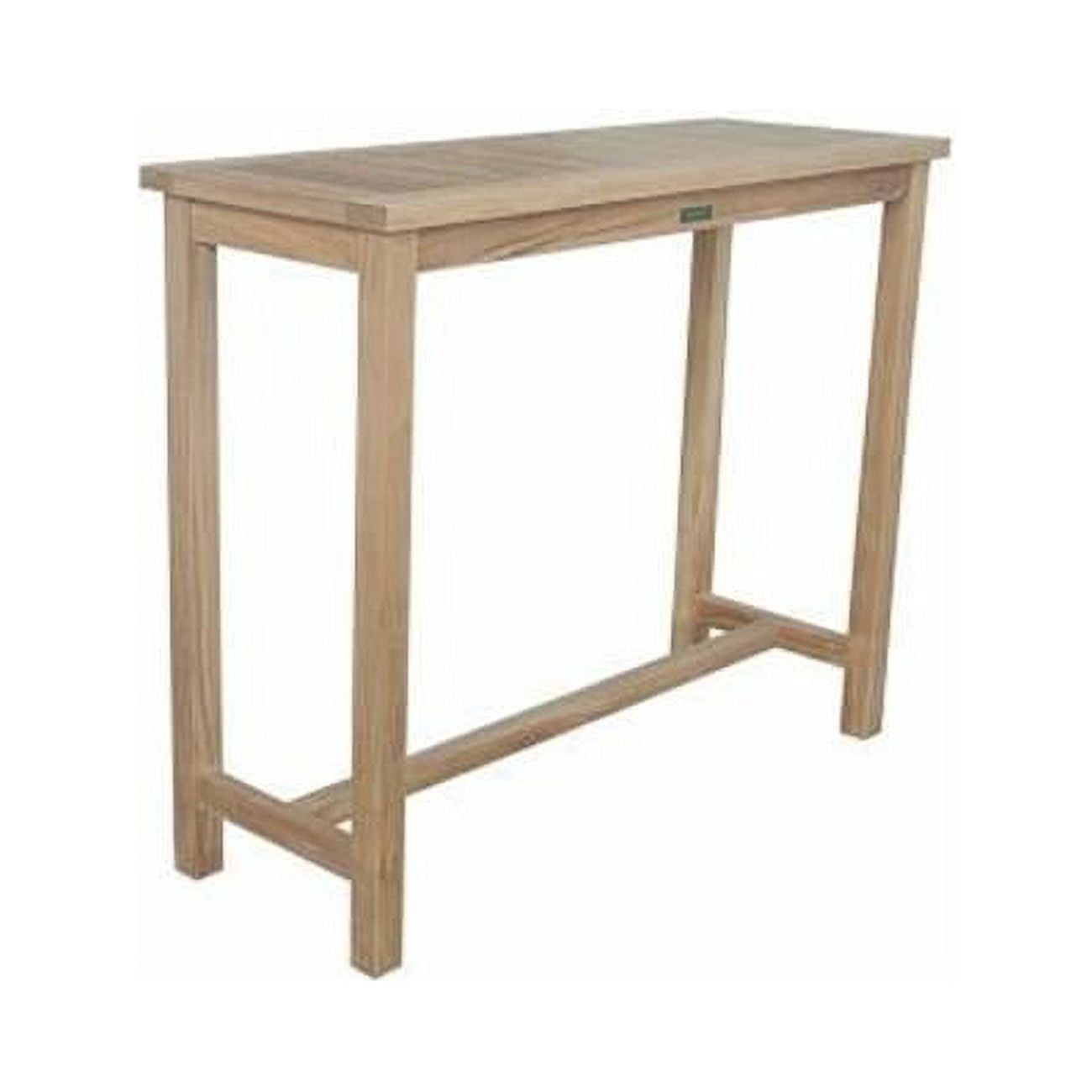 Windsor Outdoor Rectangular Teak Bar Table