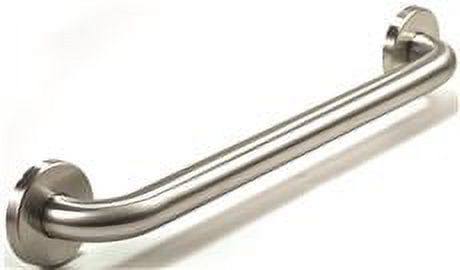 Satin Stainless Steel 36-Inch Grab Bar with Concealed Mount