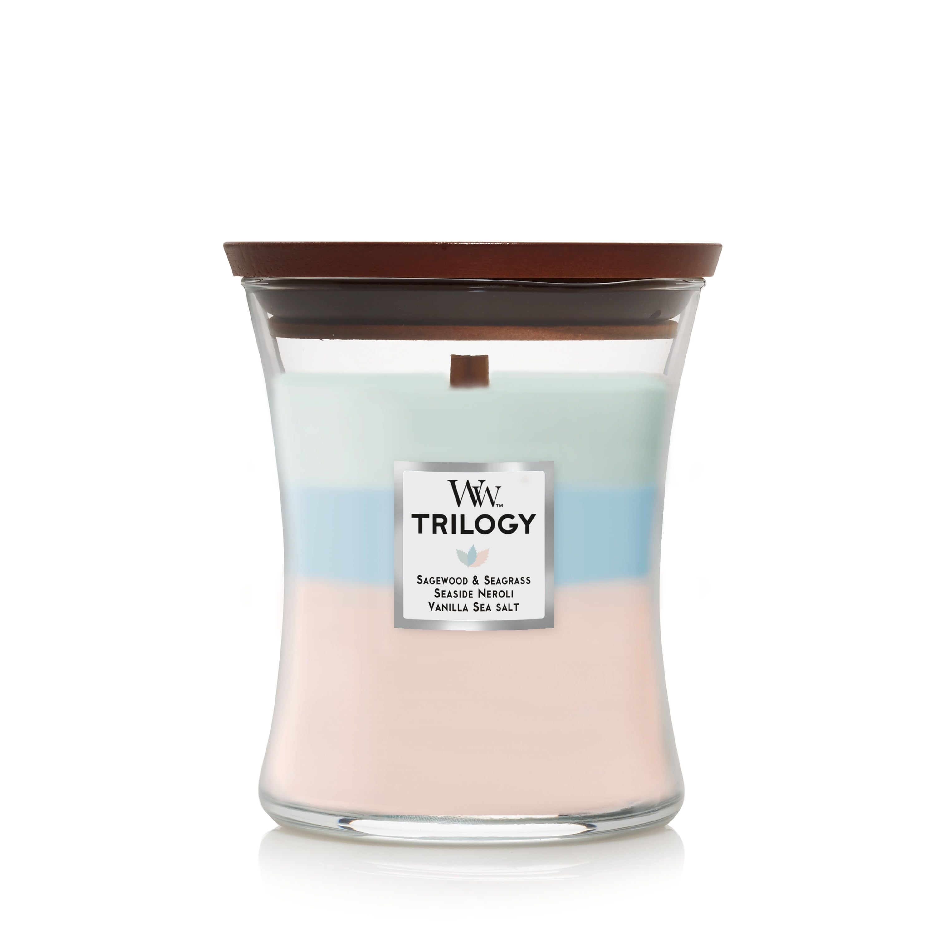 Oceanic Trilogy Multicolor Soy Wax Hourglass Candle