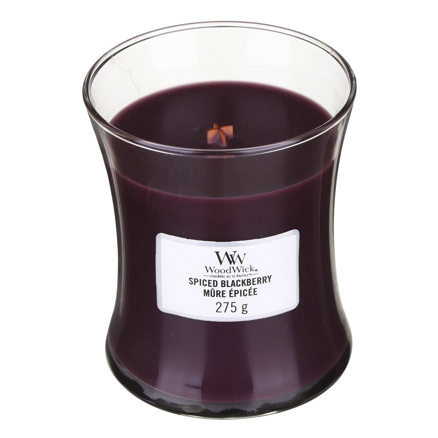 Spiced Blackberry Soy Jar Candle with Essential Oils