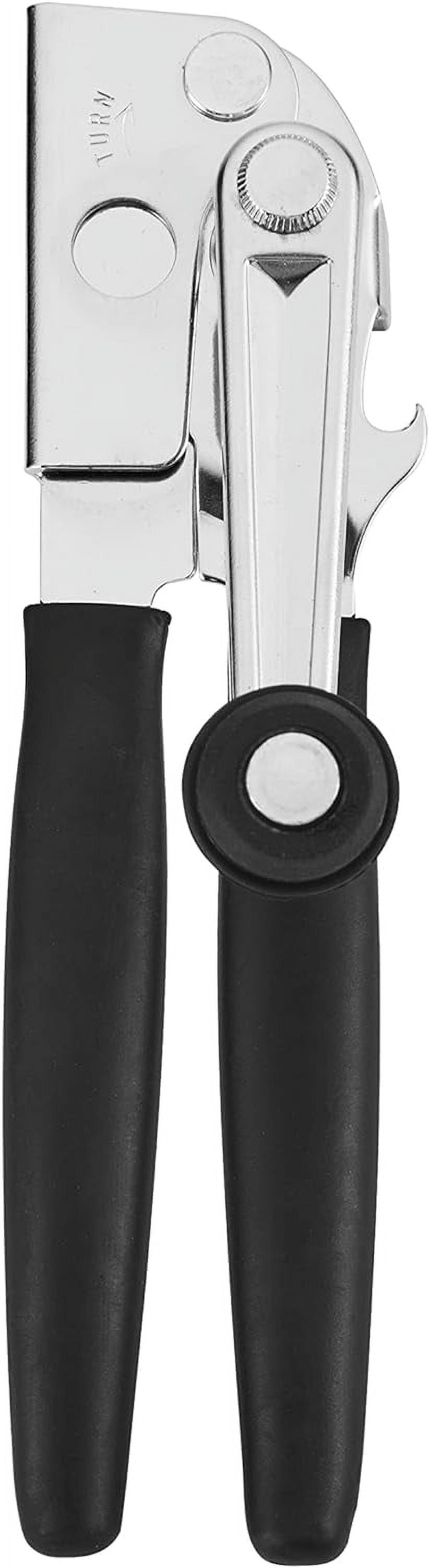 Heavy Duty Stainless Steel Manual Can Opener with Ergonomic Handle