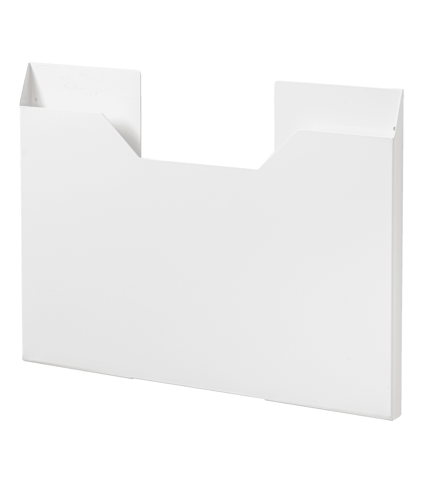 Slim White Magnetic Steel Placemat Organizer