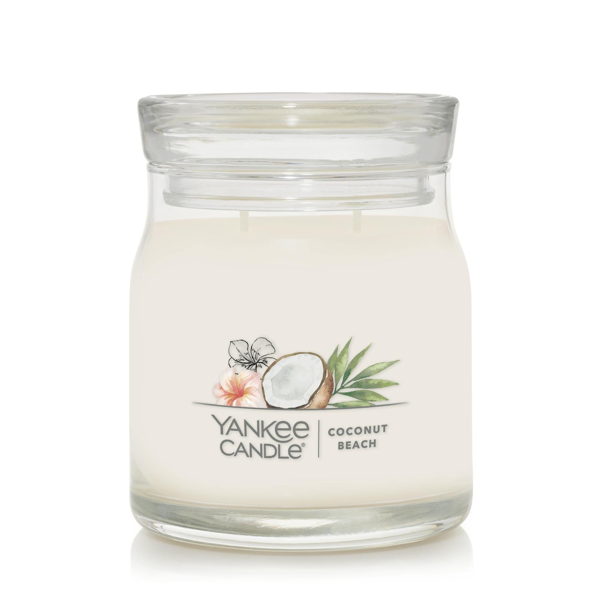 Coconut Beach White Soy 13oz Scented Jar Candle