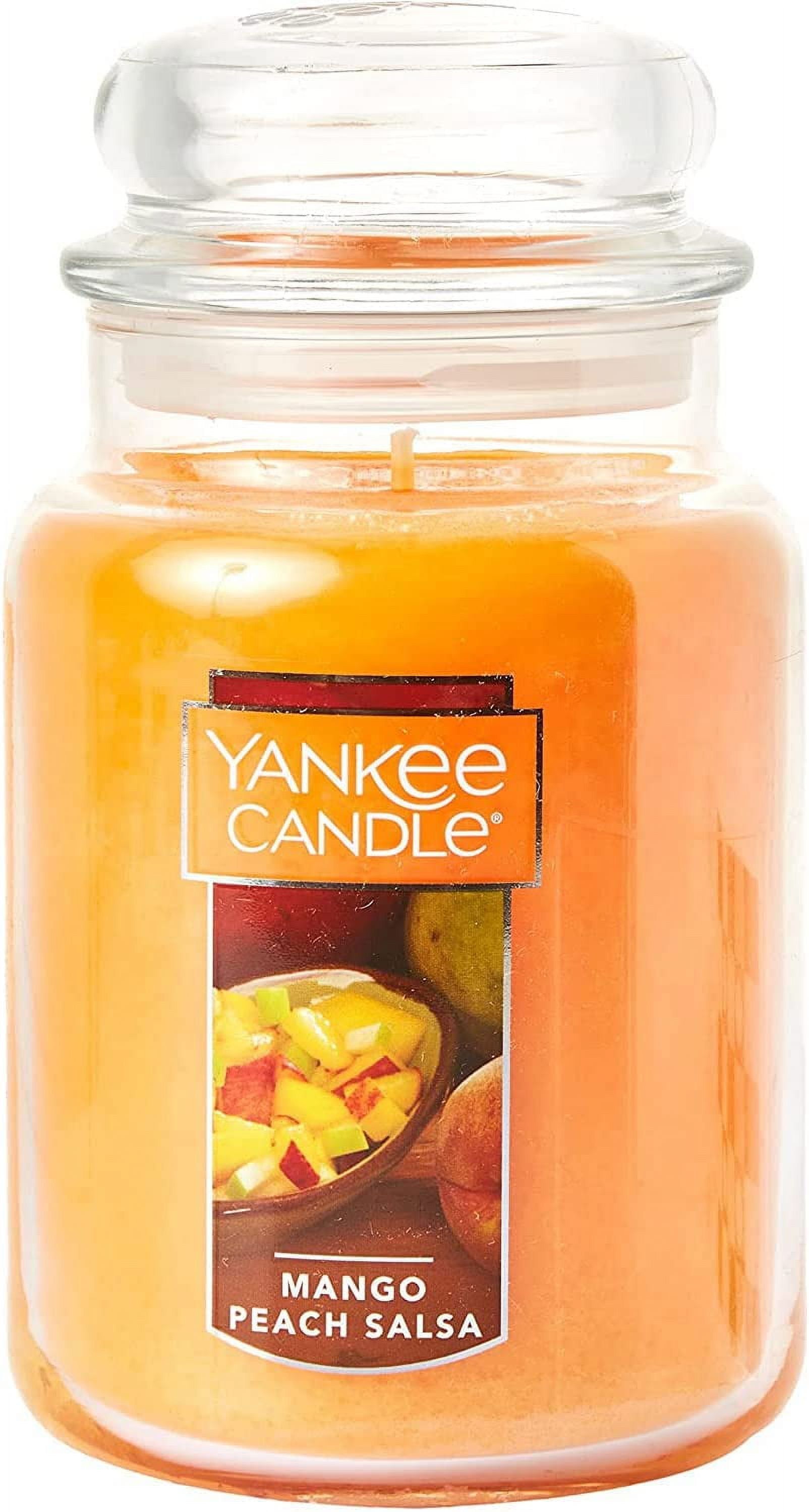 Mango Peach Salsa Scented Large Jar Candle