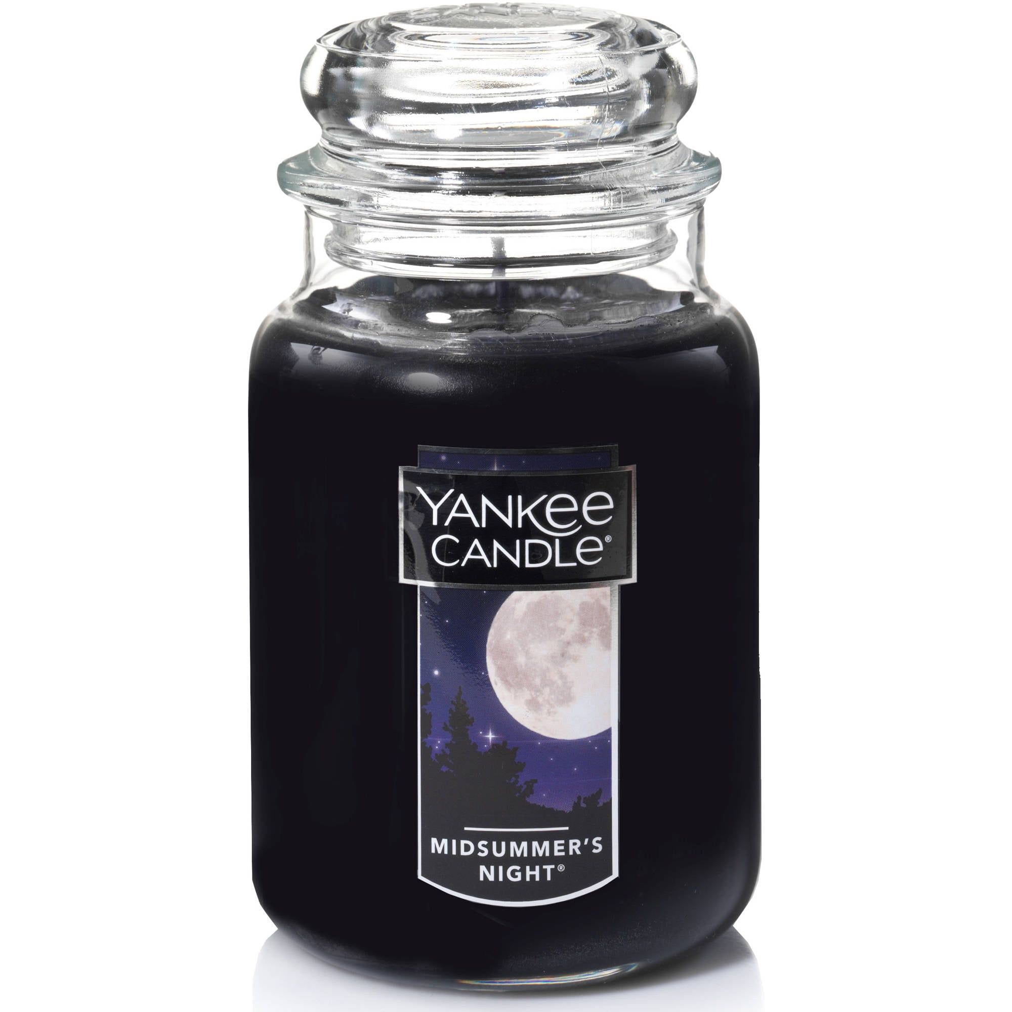 Black Lavender Scented 22 oz. Large Jar Candle