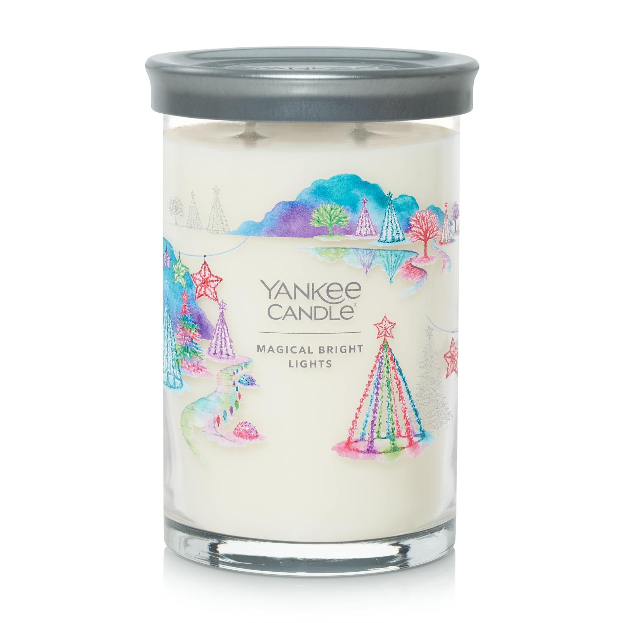 Magical Bright Lights White Soy 20 oz Tumbler Candle